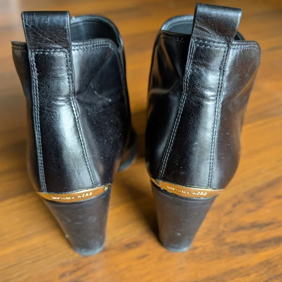 MICHAEL Michael Kors Evaline Heeled Booties Black Size 8.5 - Picture 6 of 10